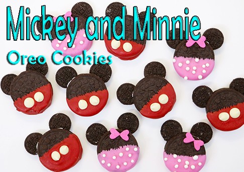 Mickey and Minnie Oreos