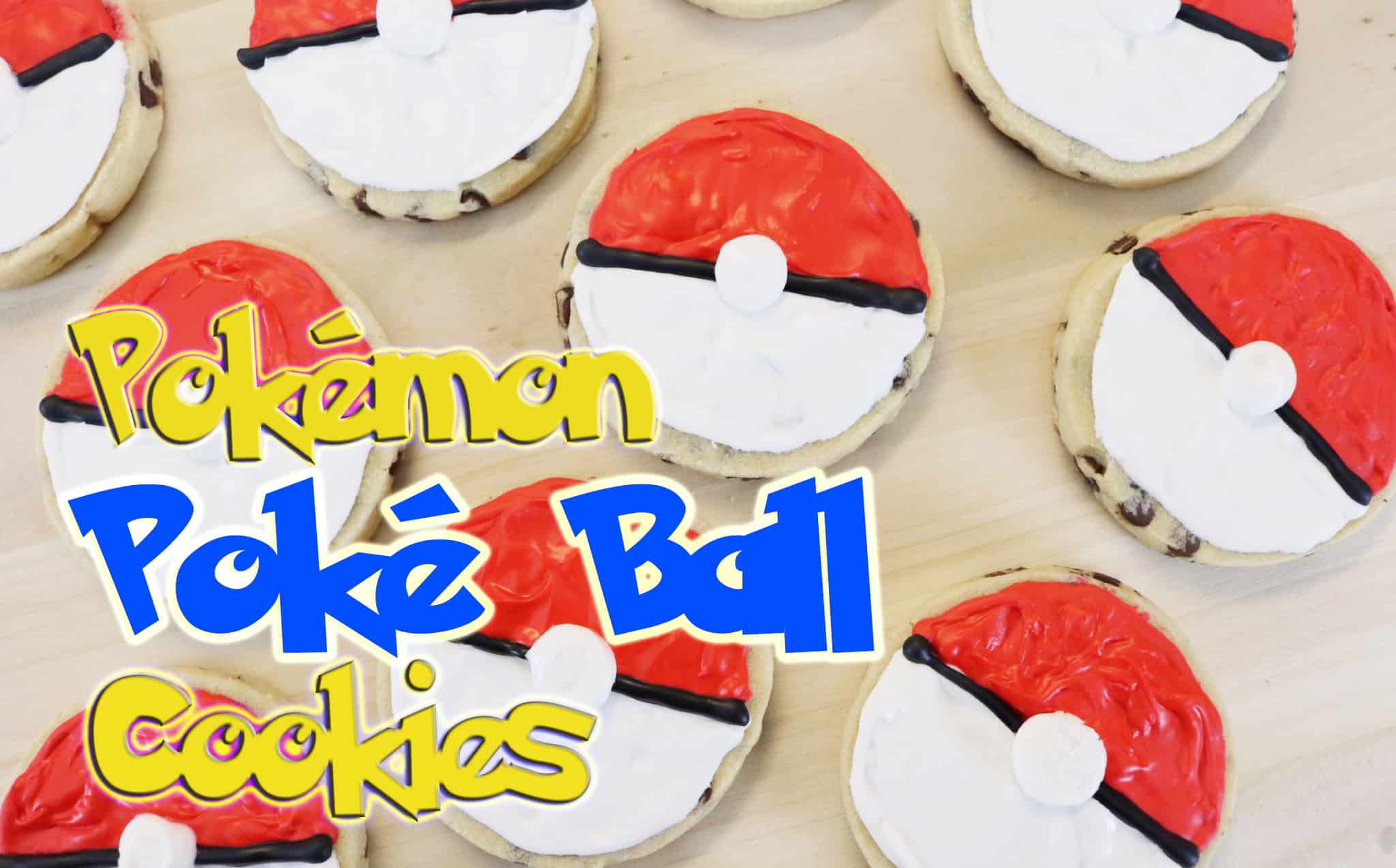Poké Ball Cookies