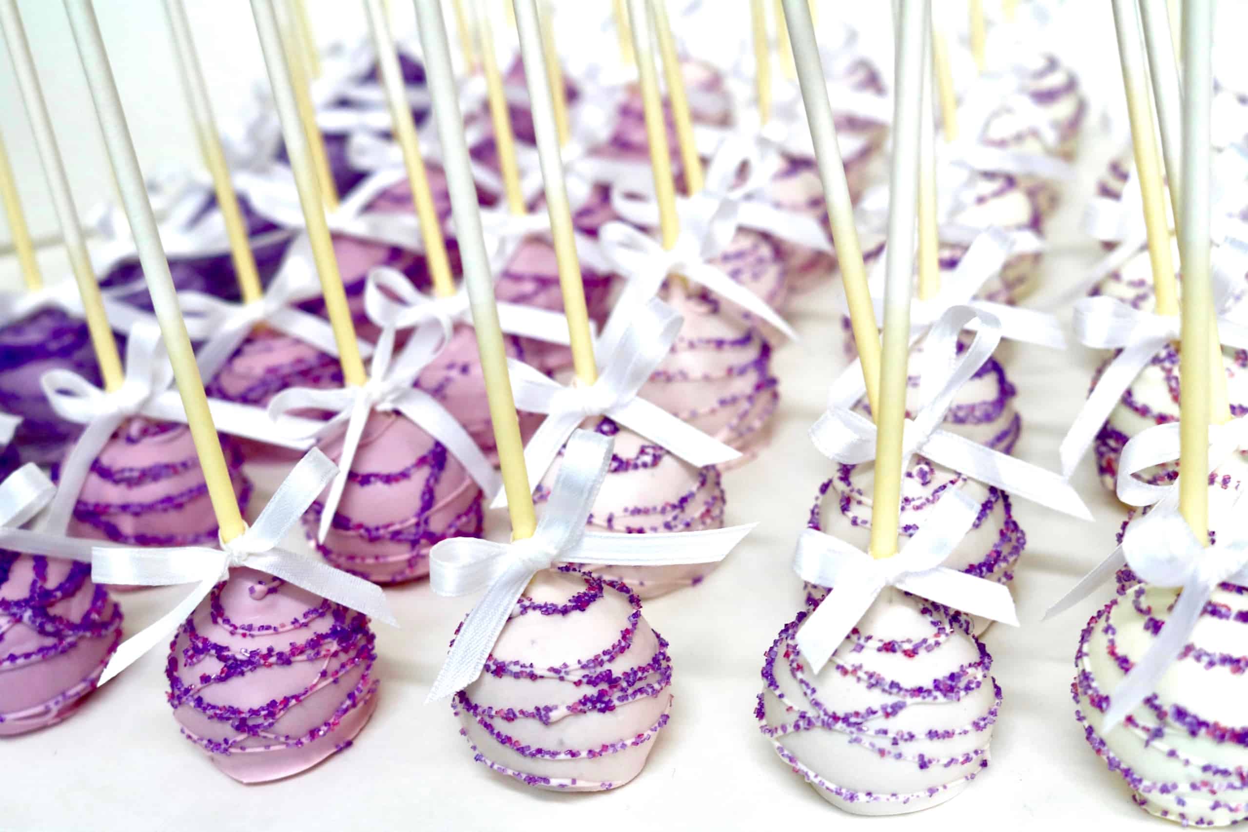Ombre Cake Pops