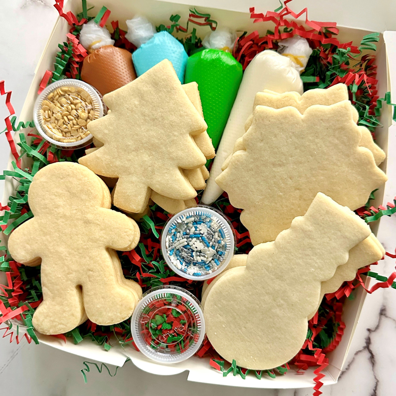 Pre-Baked Cookie Decorating Kit - Baking Kits